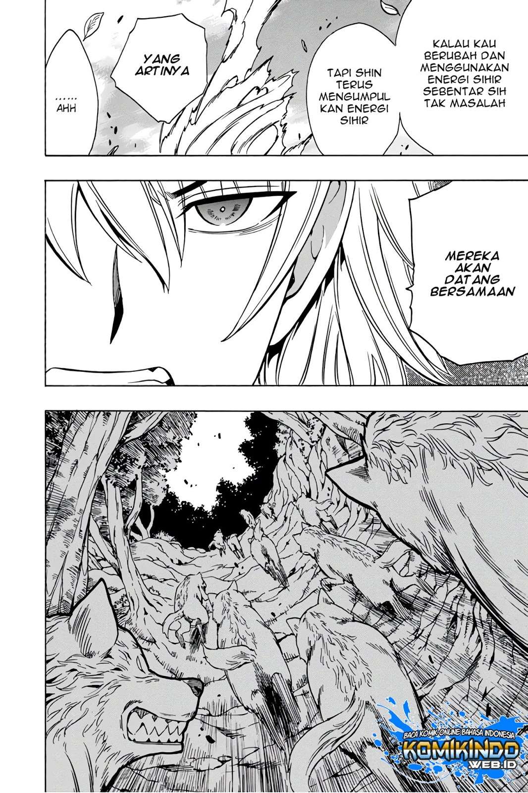 Kenja no Mago Chapter 35 Gambar 22