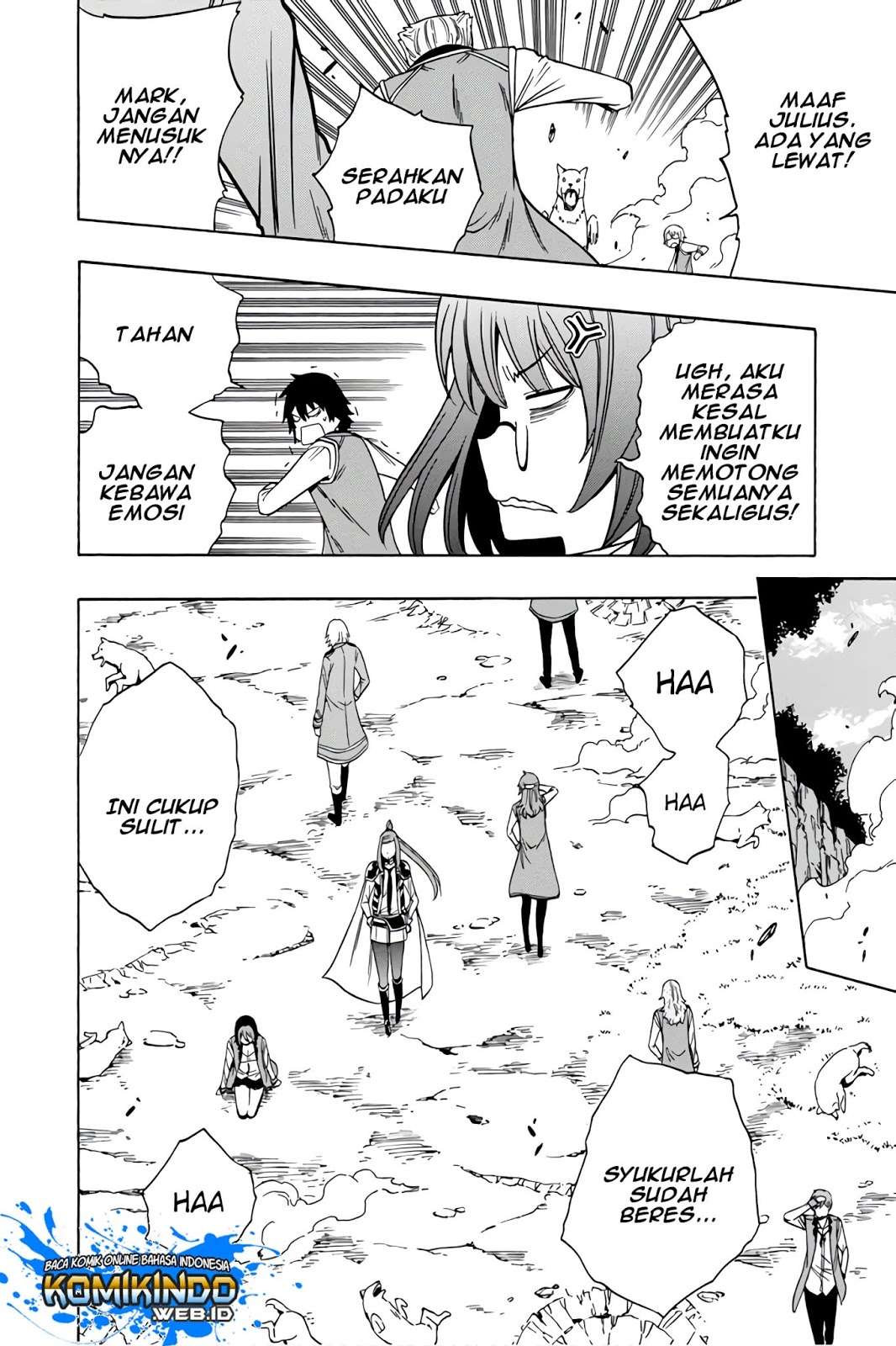 Kenja no Mago Chapter 35 Gambar 27