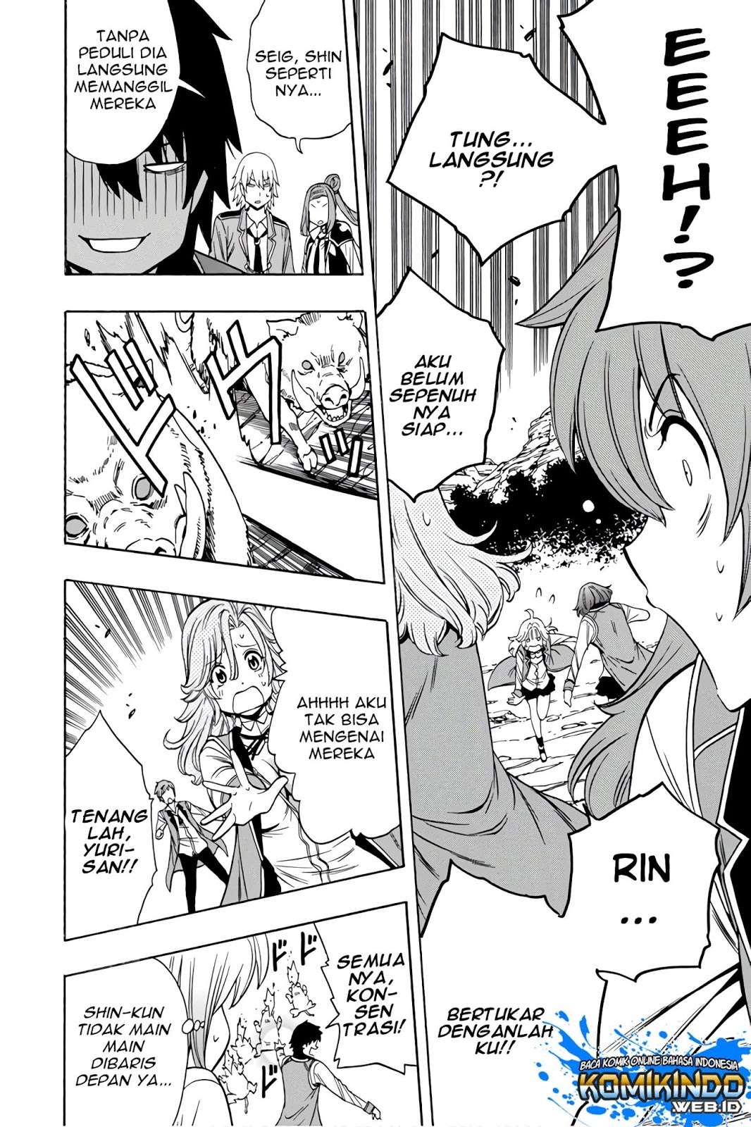 Kenja no Mago Chapter 35 Gambar 29