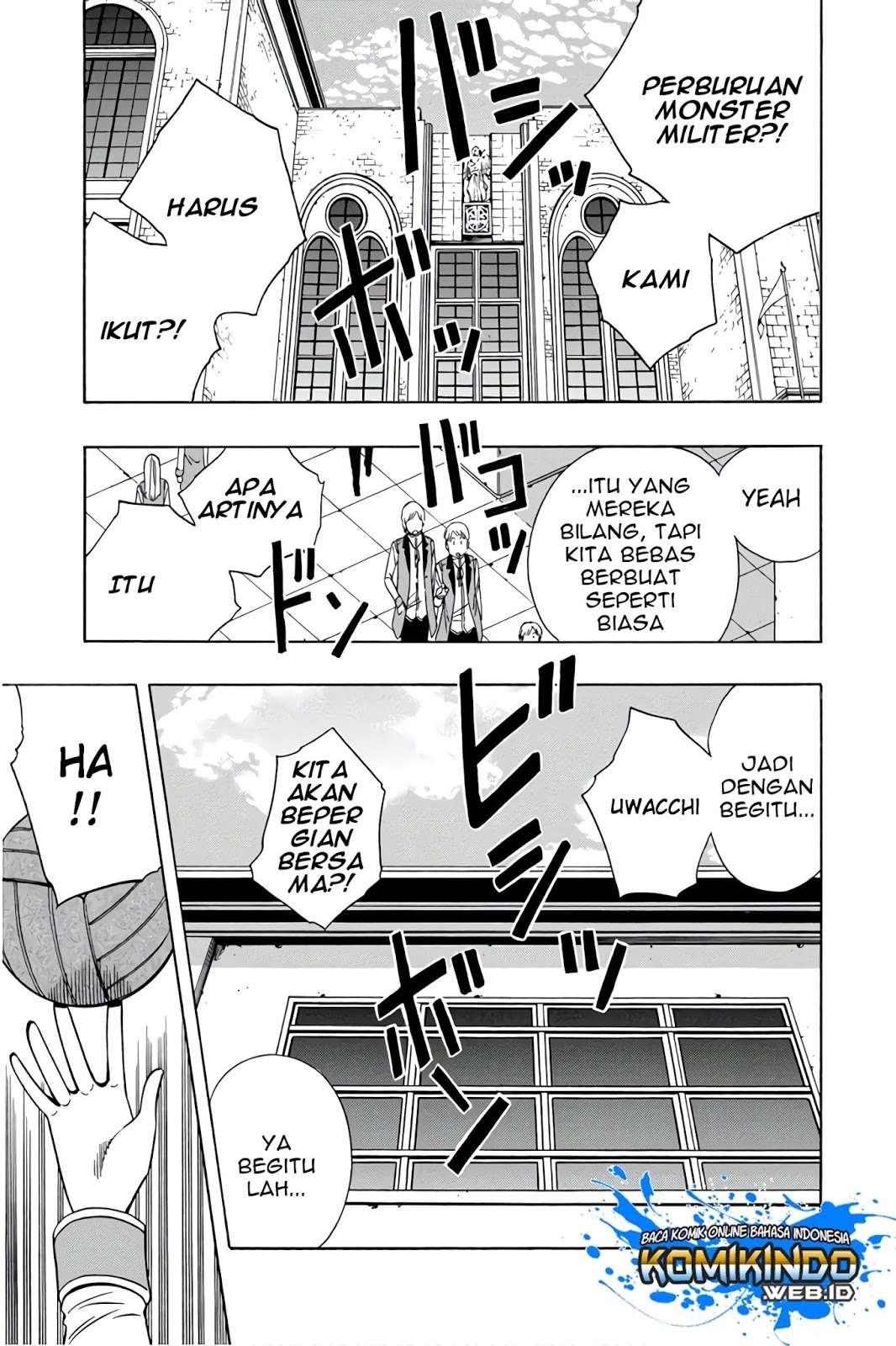 Kenja no Mago Chapter 35 Gambar 3