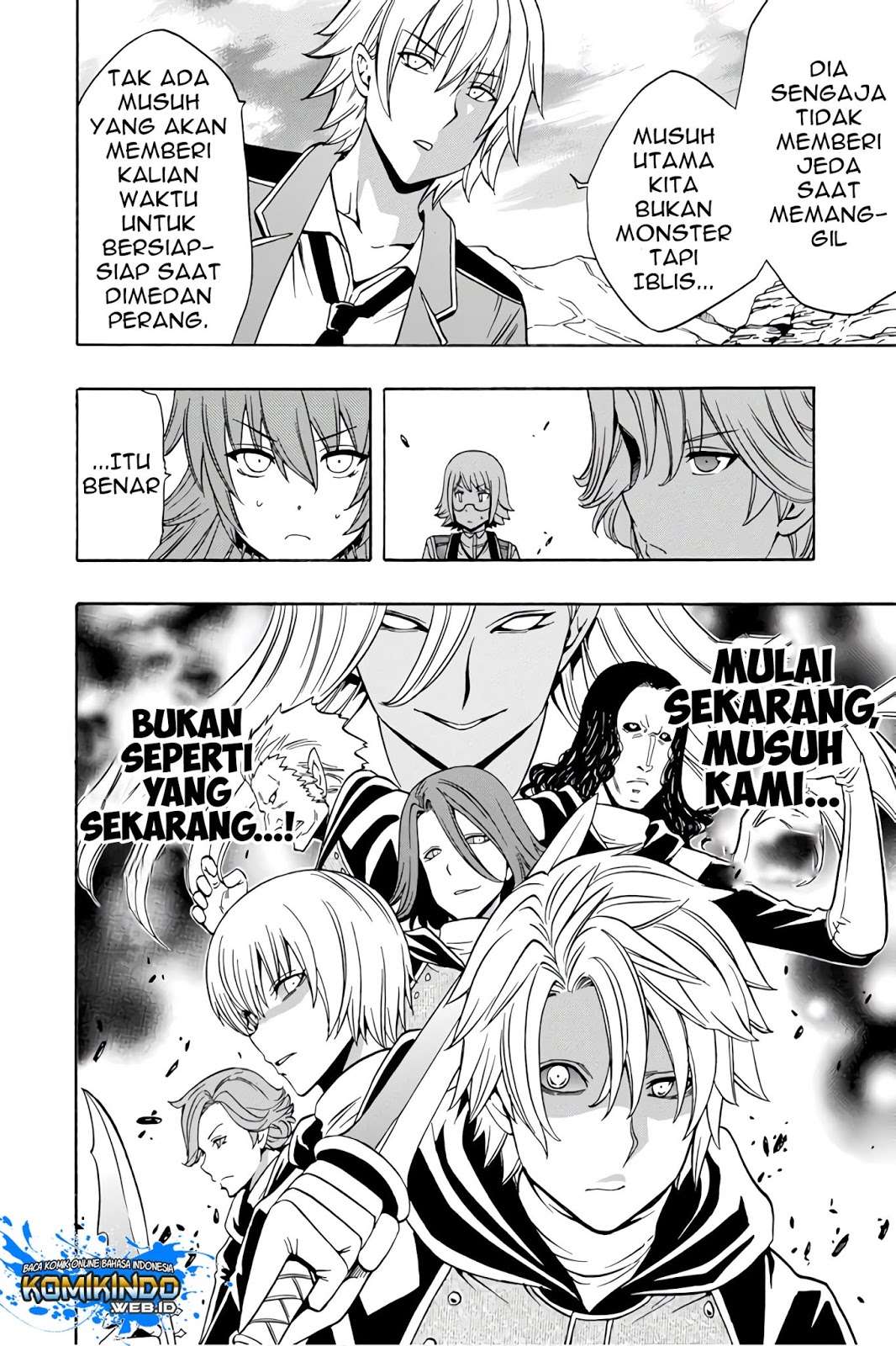 Kenja no Mago Chapter 35 Gambar 31