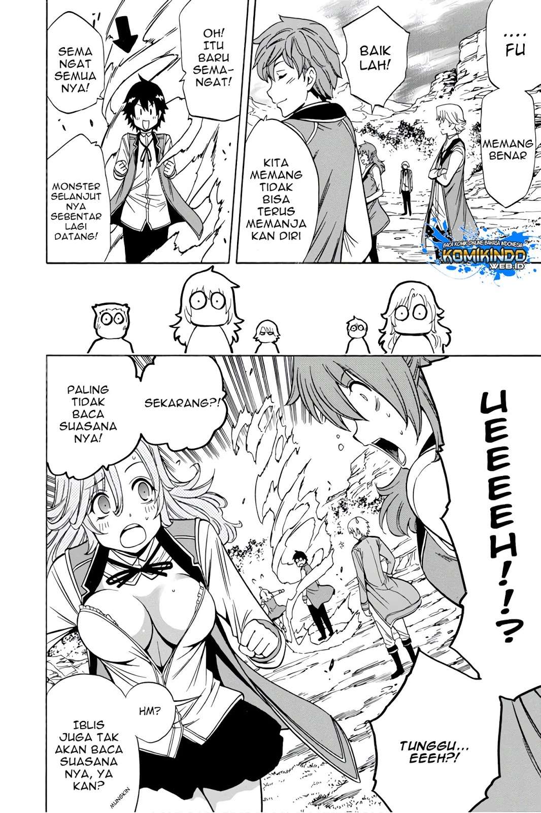 Kenja no Mago Chapter 35 Gambar 33
