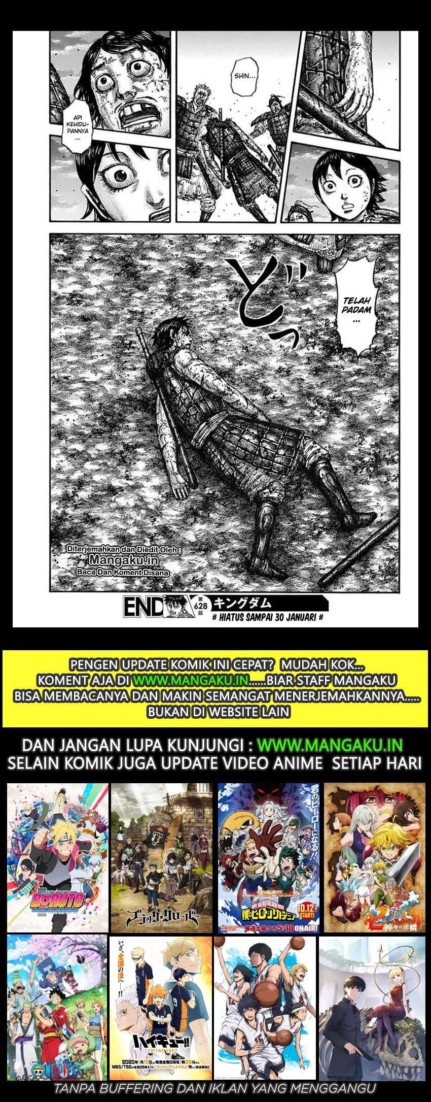 Kingdom Chapter 628 Gambar 19