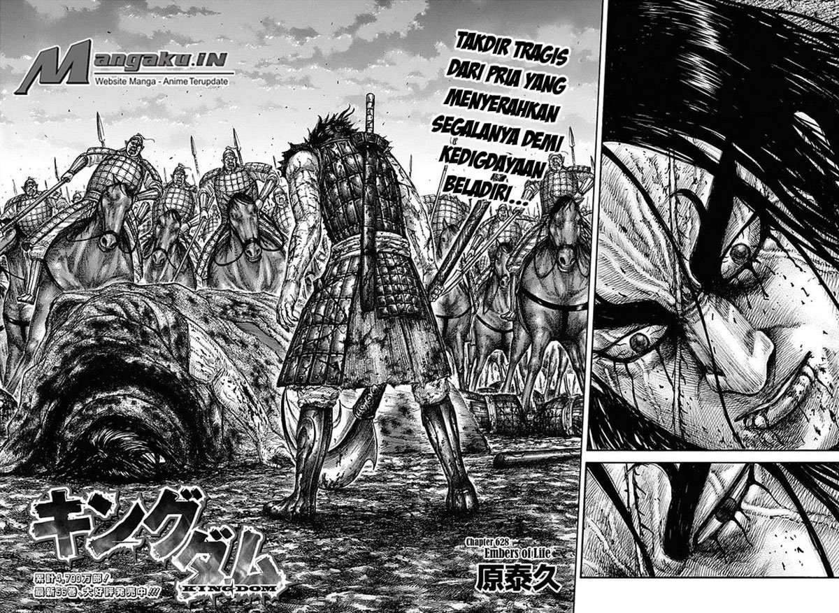 Kingdom Chapter 628 Gambar 7