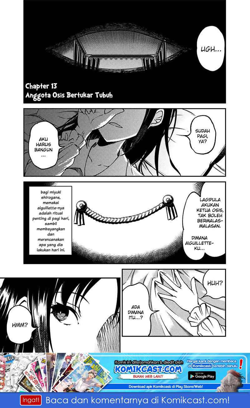 Baca Kaguya-sama wa Kokurasetai (Official DJ) Chapter 13 Gambar 2