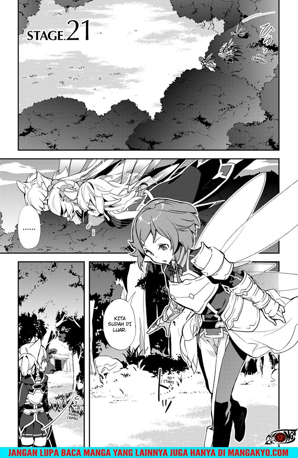 Baca Komik Sword Art Online - Girls Ops Chapter 21 Gambar 1