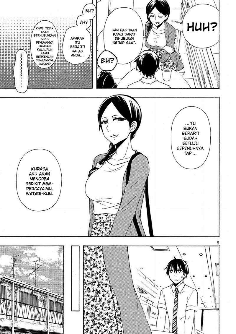 Watari-kun no xx ga Houkai Sunzen Chapter 41 Gambar 12