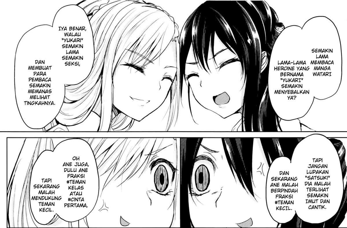 Watari-kun no xx ga Houkai Sunzen Chapter 41 Gambar 31