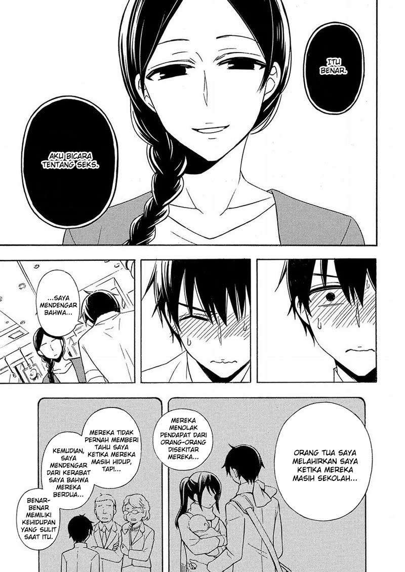 Watari-kun no xx ga Houkai Sunzen Chapter 41 Gambar 8