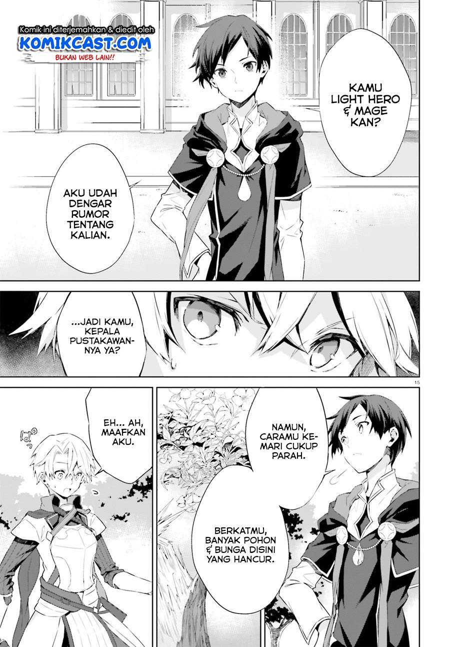 Kagami no Mukou no Saihate Toshokan: Kou no Yuusha to Itsuwari no Maou Chapter 06 Gambar 15