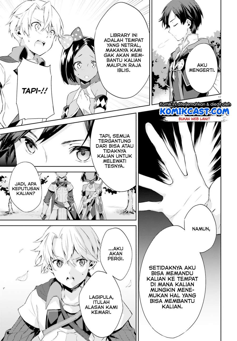 Kagami no Mukou no Saihate Toshokan: Kou no Yuusha to Itsuwari no Maou Chapter 06 Gambar 17