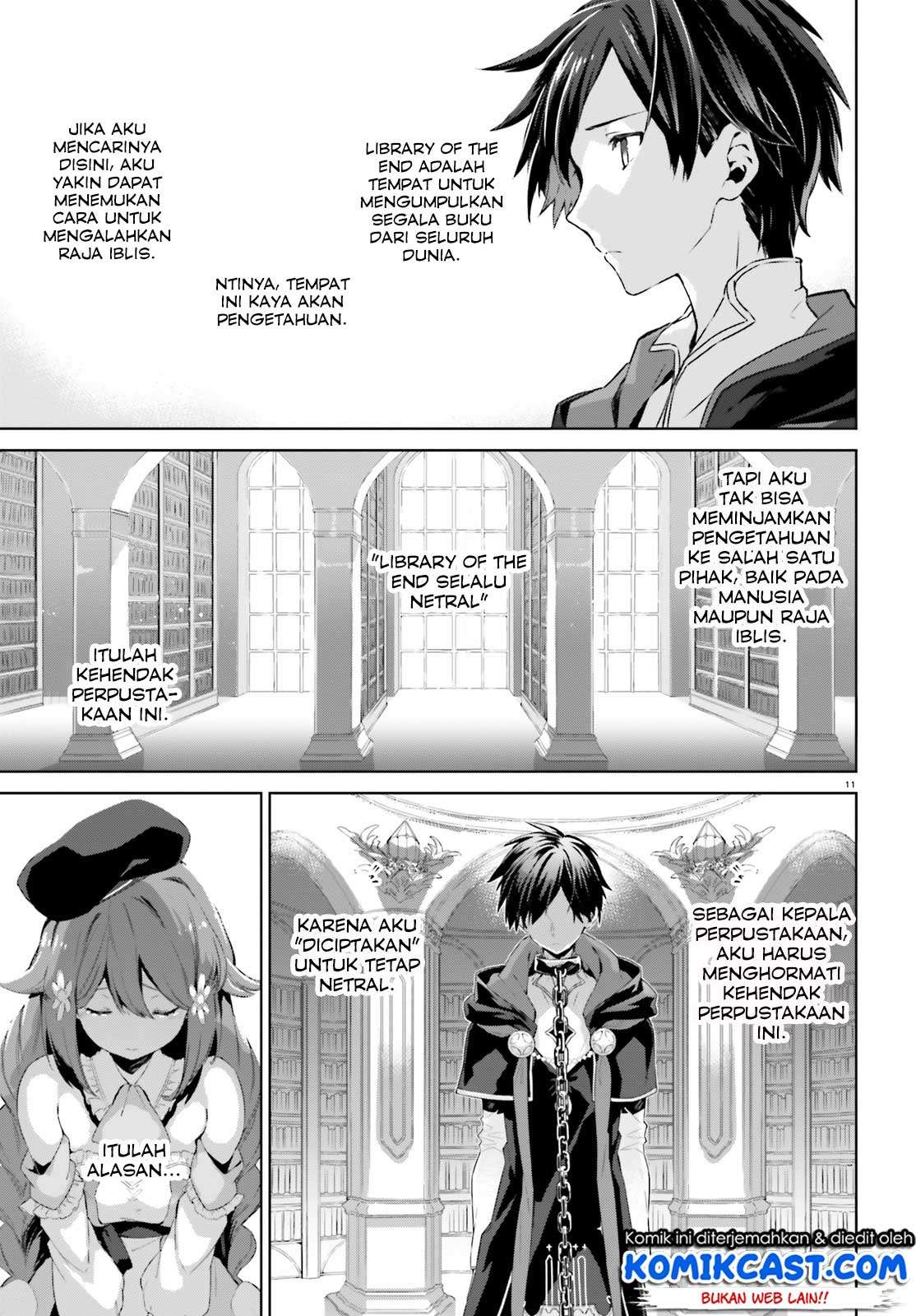 Kagami no Mukou no Saihate Toshokan: Kou no Yuusha to Itsuwari no Maou Chapter 03 Gambar 12