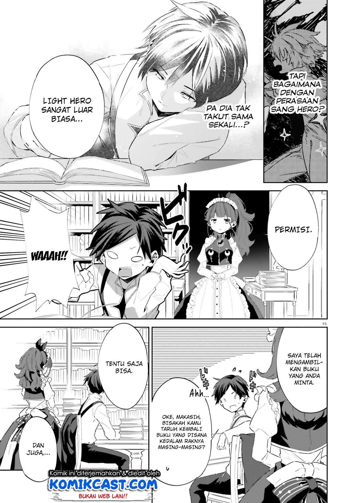 Kagami no Mukou no Saihate Toshokan: Kou no Yuusha to Itsuwari no Maou Chapter 03 Gambar 16