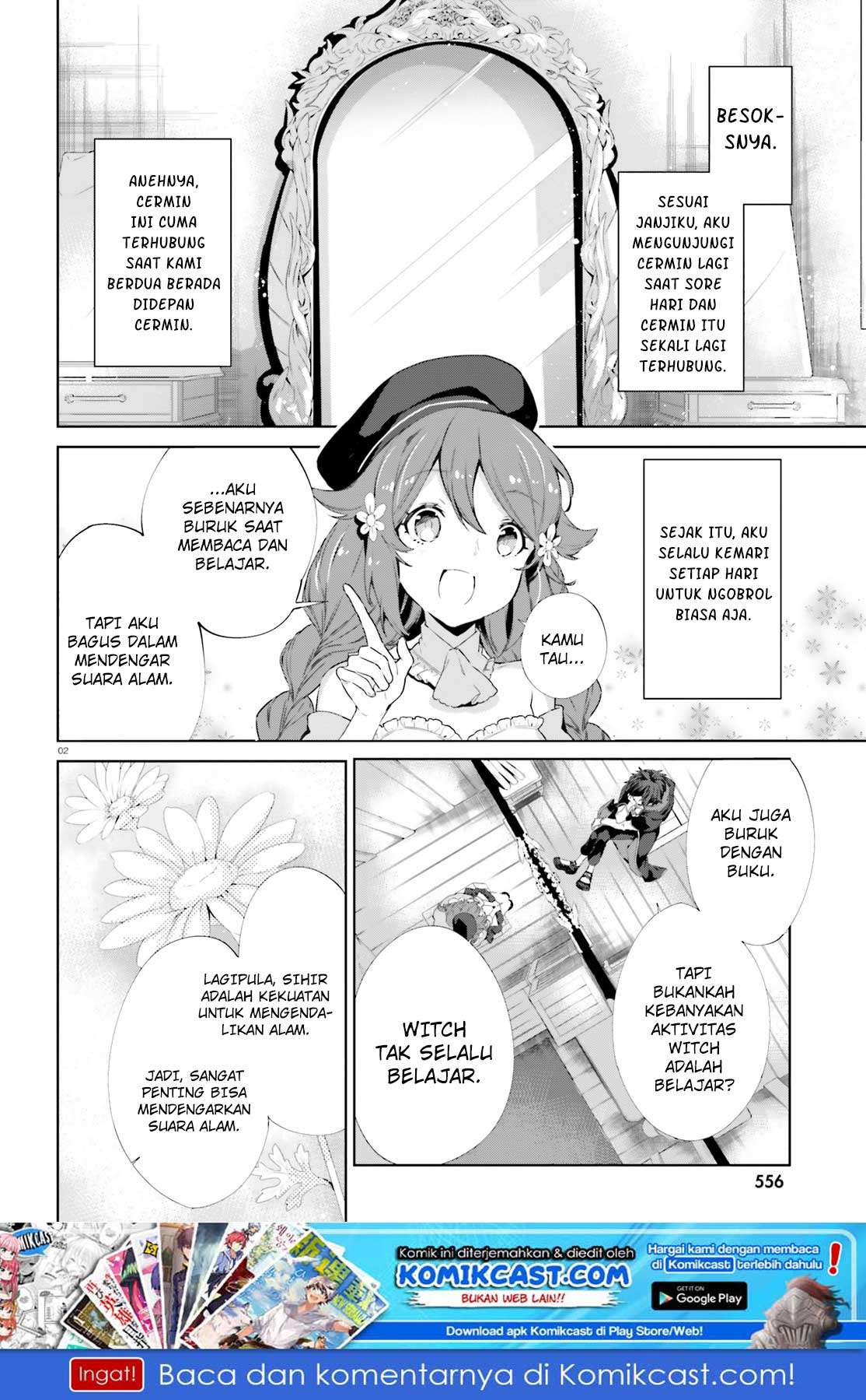 Kagami no Mukou no Saihate Toshokan: Kou no Yuusha to Itsuwari no Maou Chapter 03 Gambar 3