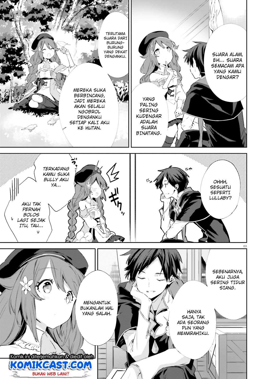 Kagami no Mukou no Saihate Toshokan: Kou no Yuusha to Itsuwari no Maou Chapter 03 Gambar 4