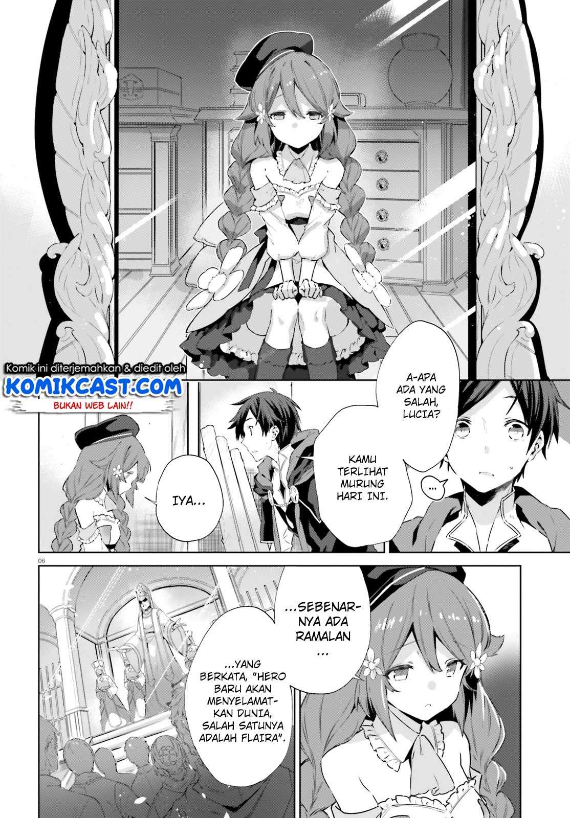 Kagami no Mukou no Saihate Toshokan: Kou no Yuusha to Itsuwari no Maou Chapter 03 Gambar 7