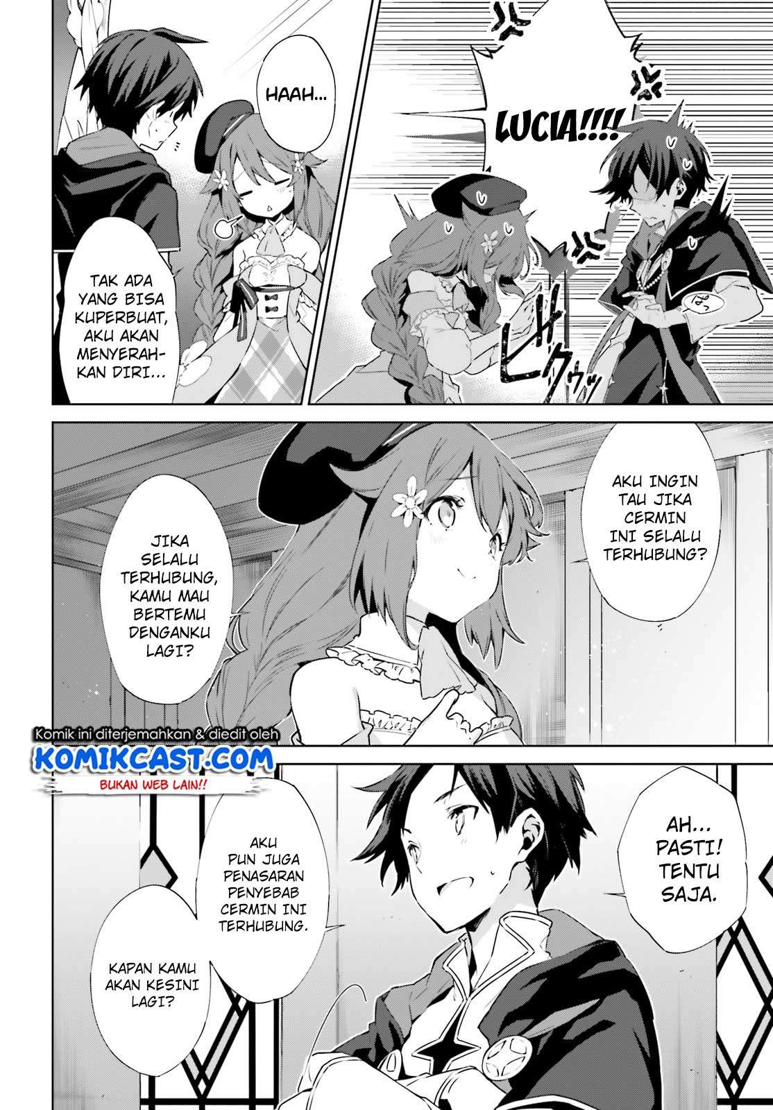 Kagami no Mukou no Saihate Toshokan: Kou no Yuusha to Itsuwari no Maou Chapter 02 Gambar 17