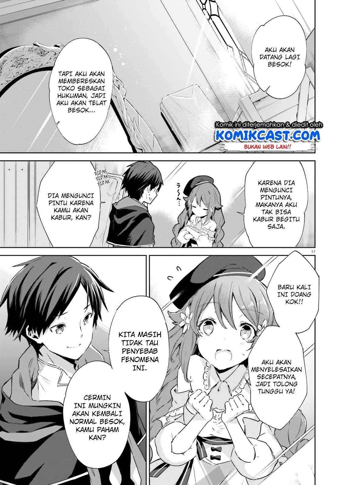 Kagami no Mukou no Saihate Toshokan: Kou no Yuusha to Itsuwari no Maou Chapter 02 Gambar 18