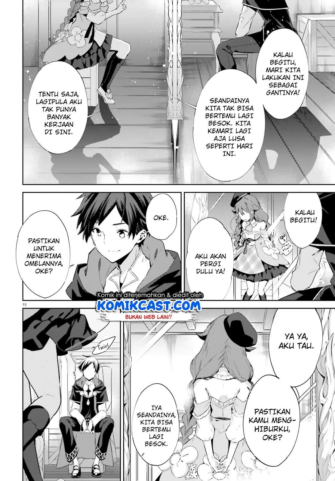 Kagami no Mukou no Saihate Toshokan: Kou no Yuusha to Itsuwari no Maou Chapter 02 Gambar 19