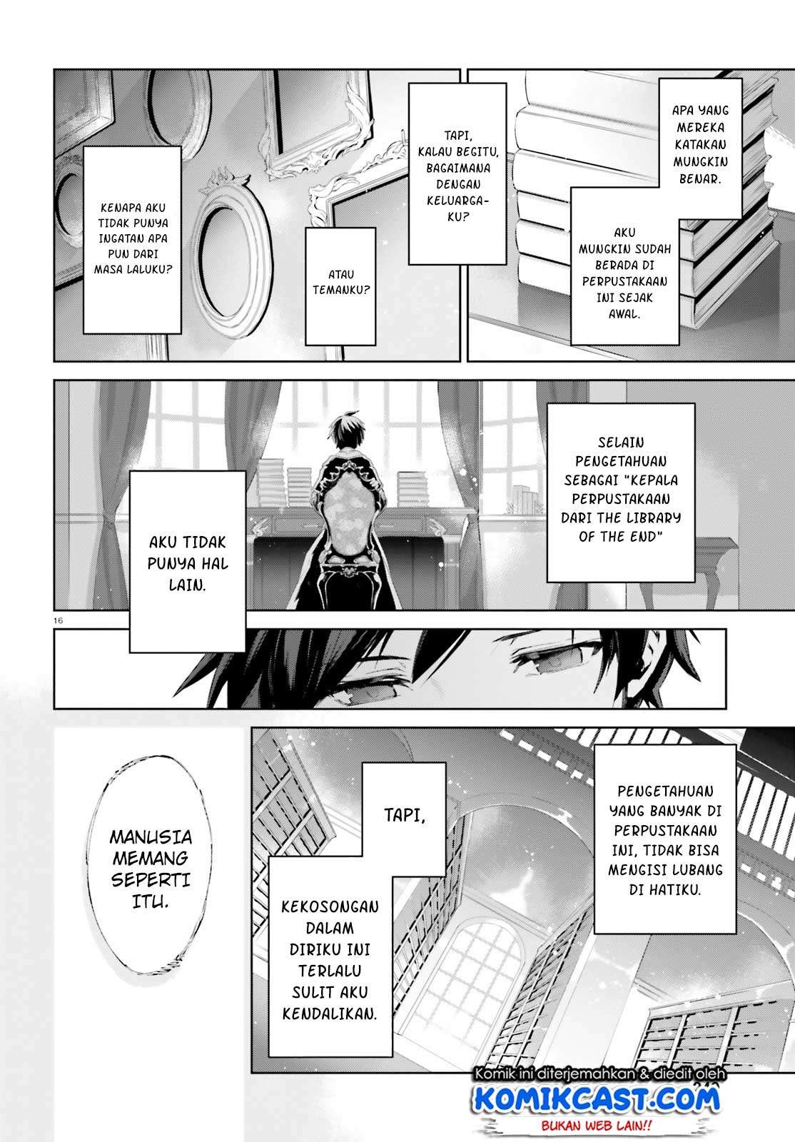 Kagami no Mukou no Saihate Toshokan: Kou no Yuusha to Itsuwari no Maou Chapter 01 Gambar 16