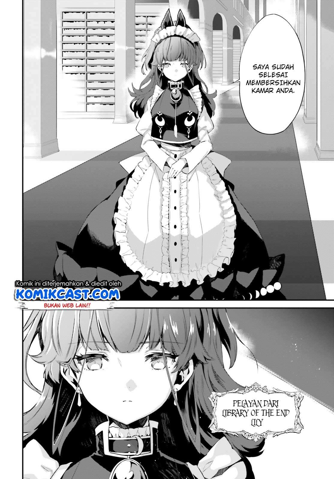 Kagami no Mukou no Saihate Toshokan: Kou no Yuusha to Itsuwari no Maou Chapter 01 Gambar 8