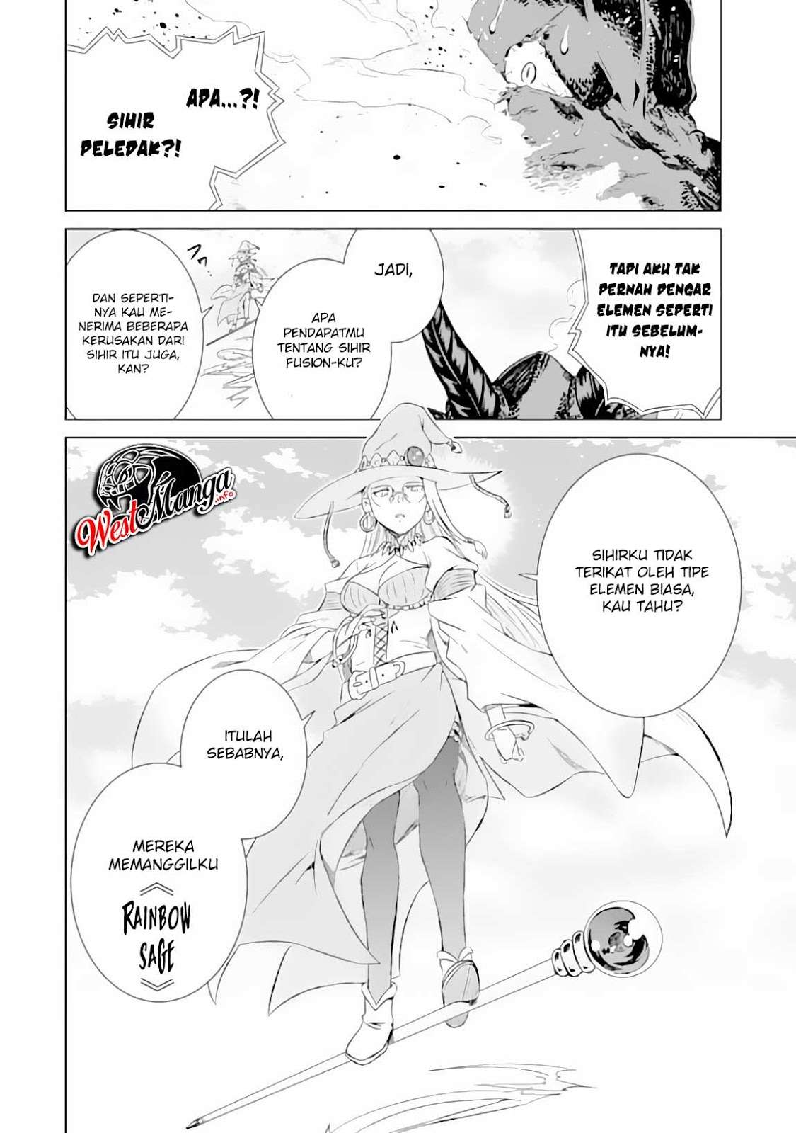 Isekai de tadahitori no mamono tsukai ~ tenshoku shitara maou ni machigawa remashita Chapter 9 Gambar 28