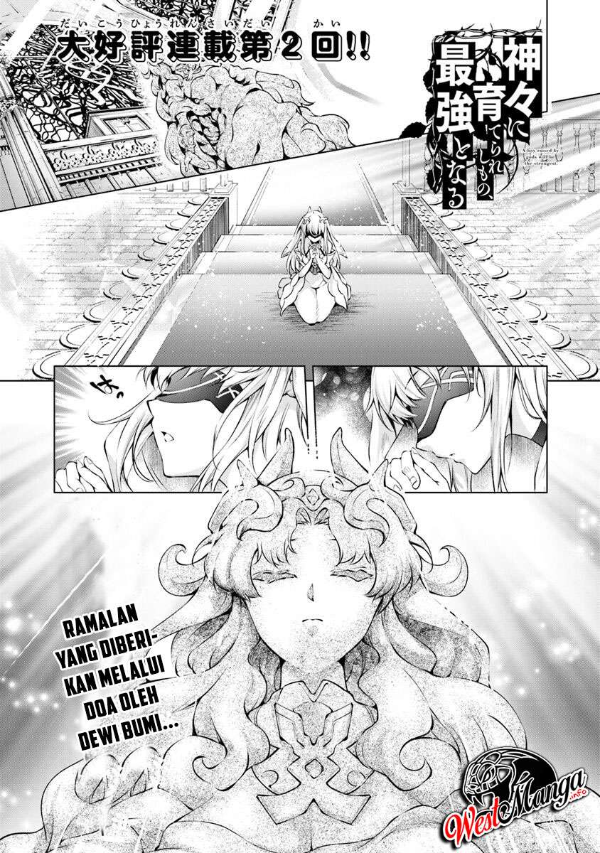 Baca  Kamigami ni Sodaterare Shimo no, Saikyou to Naru Chapter 02.1 Gambar 2