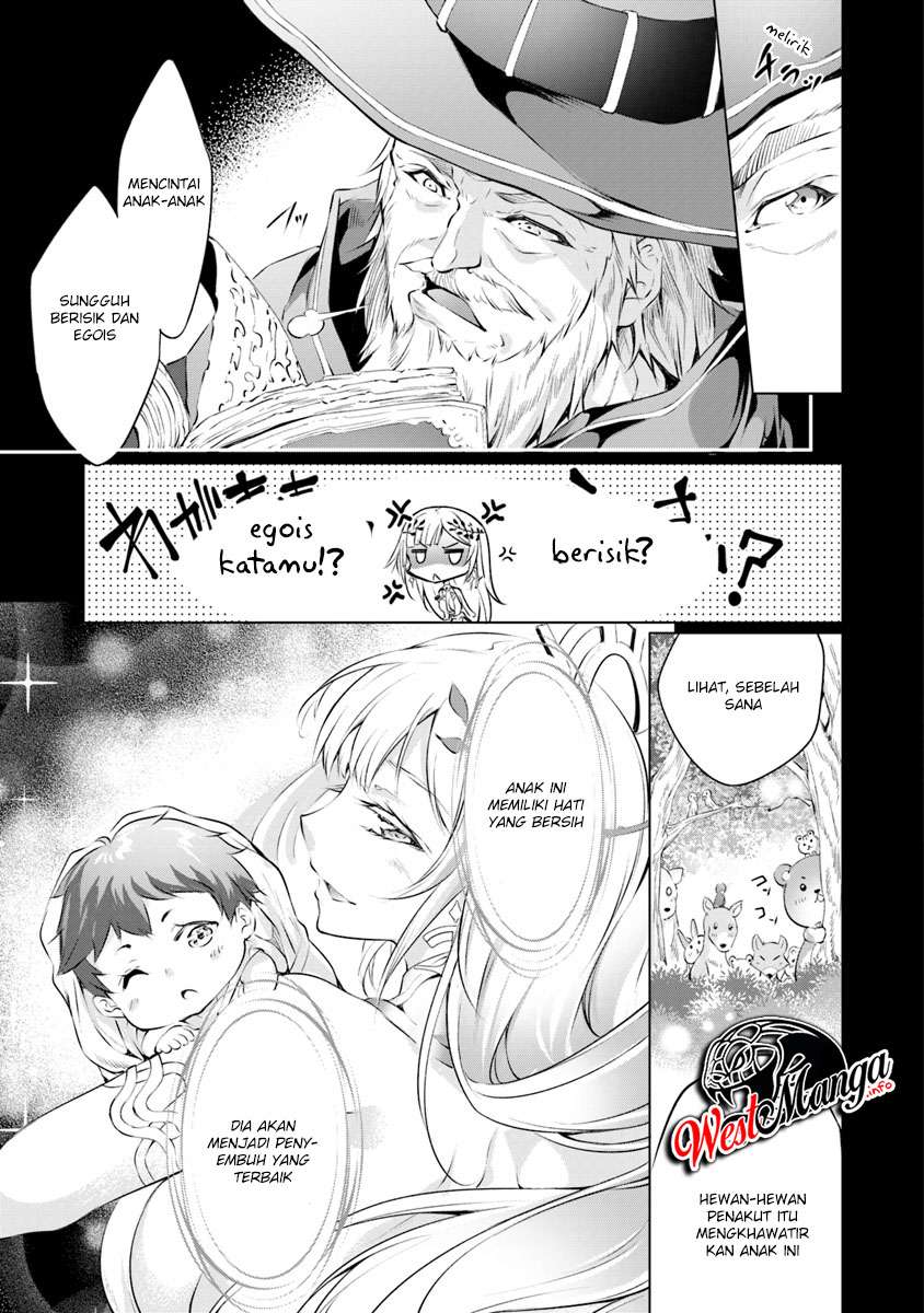 Kamigami ni Sodaterare Shimo no, Saikyou to Naru Chapter 01.2 Gambar 10