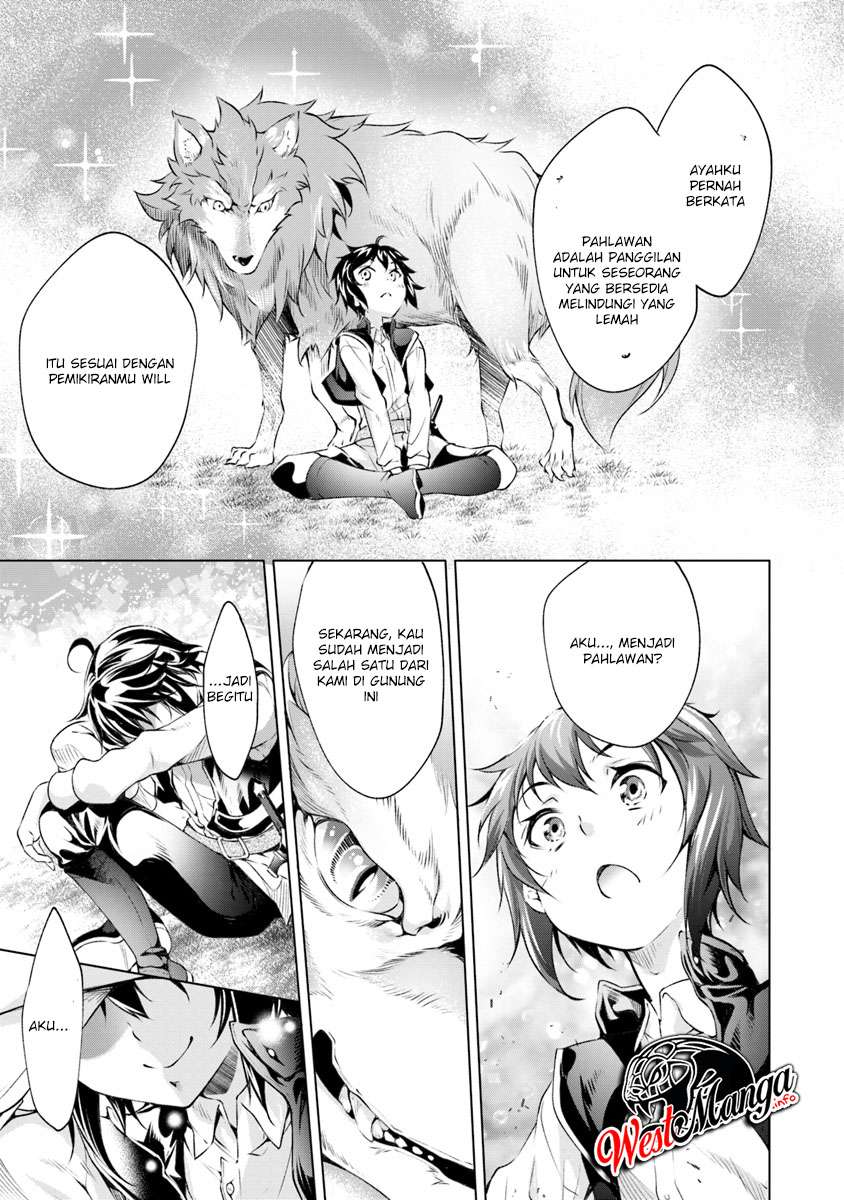 Kamigami ni Sodaterare Shimo no, Saikyou to Naru Chapter 01.2 Gambar 24