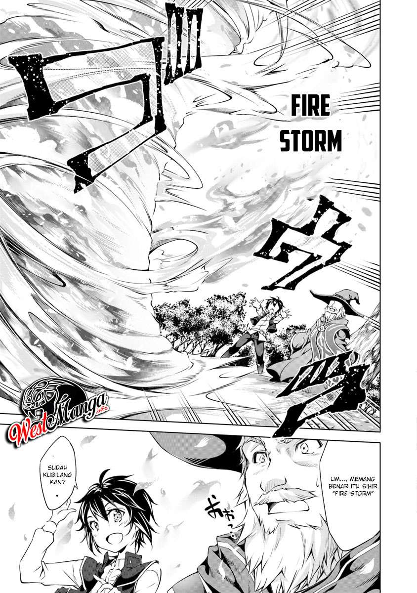 Kamigami ni Sodaterare Shimo no, Saikyou to Naru Chapter 01.2 Gambar 4