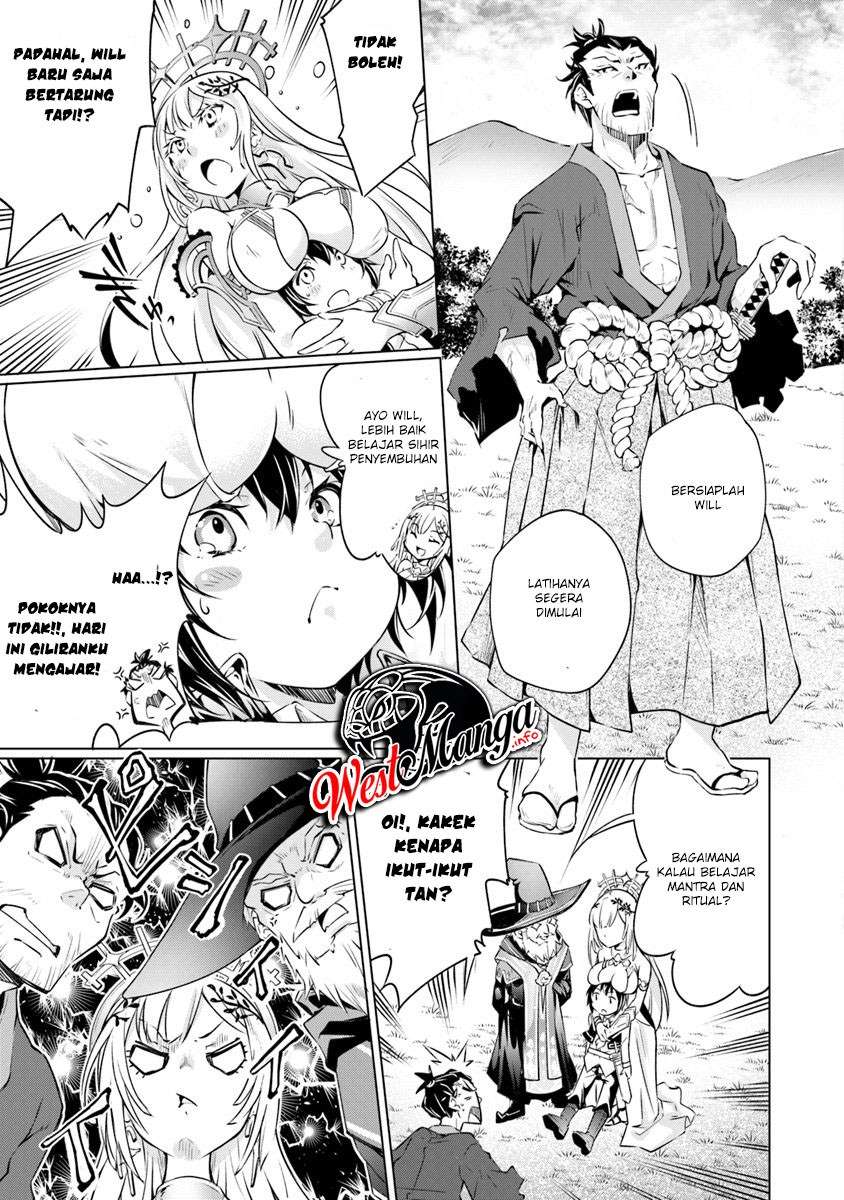 Kamigami ni Sodaterare Shimo no, Saikyou to Naru Chapter 01 Gambar 20