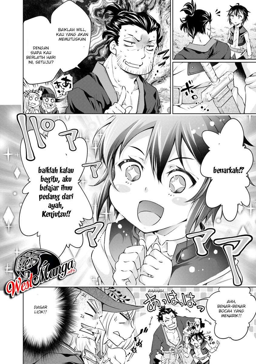 Kamigami ni Sodaterare Shimo no, Saikyou to Naru Chapter 01 Gambar 21