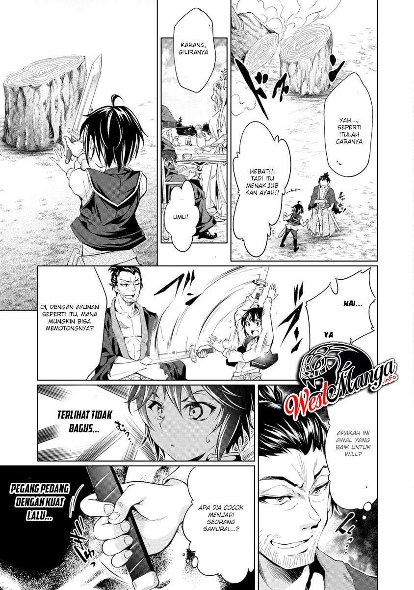 Kamigami ni Sodaterare Shimo no, Saikyou to Naru Chapter 01 Gambar 25
