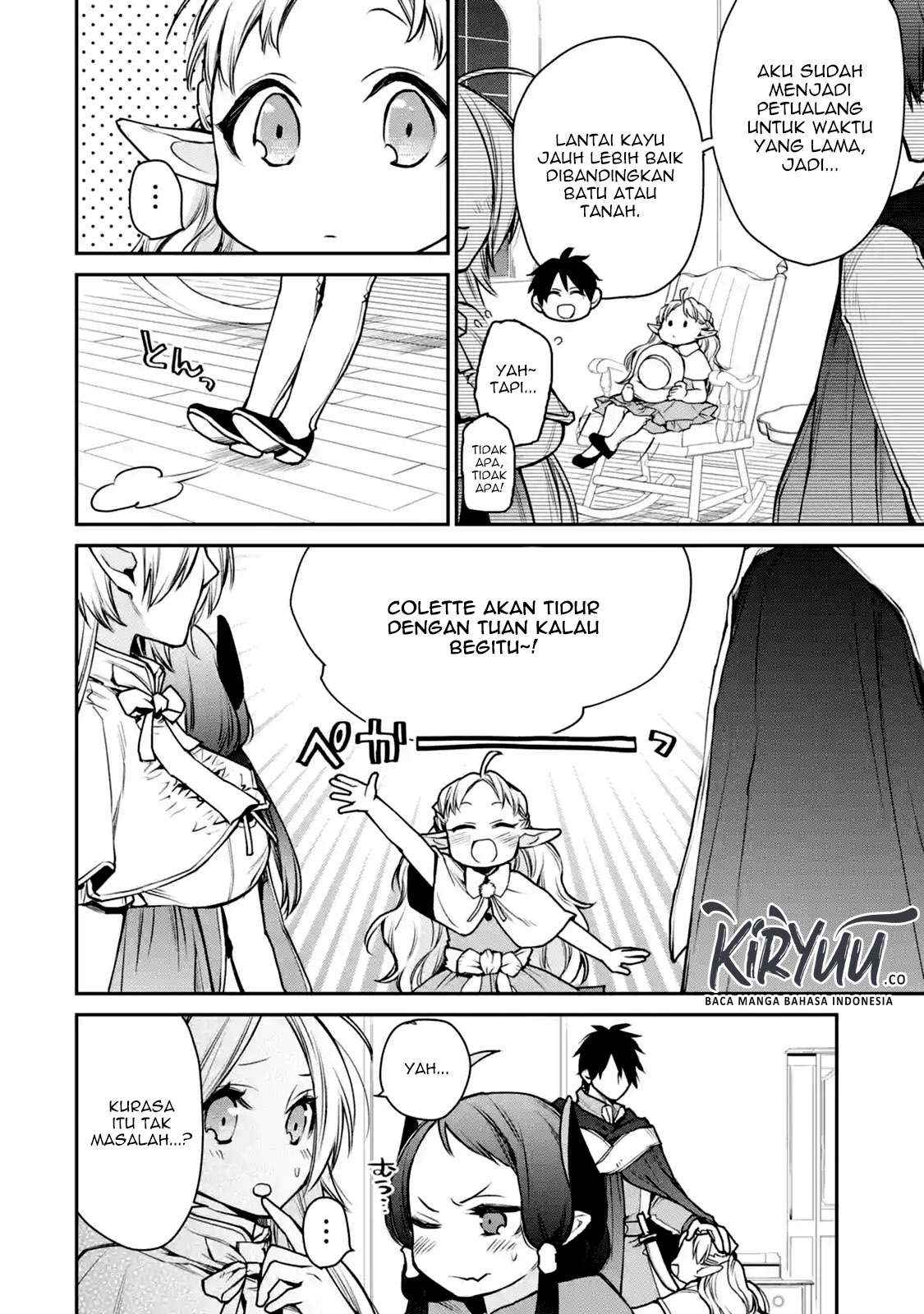 Saikyou no Madoshi. Hisa ni Ya wo Ukete Shimatta no de Inaka no Eihei ni Naru Chapter 9.1 Gambar 10