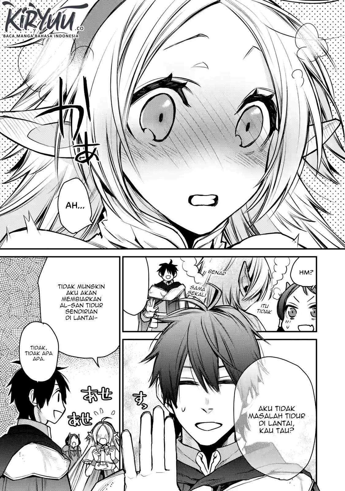 Saikyou no Madoshi. Hisa ni Ya wo Ukete Shimatta no de Inaka no Eihei ni Naru Chapter 9.1 Gambar 9