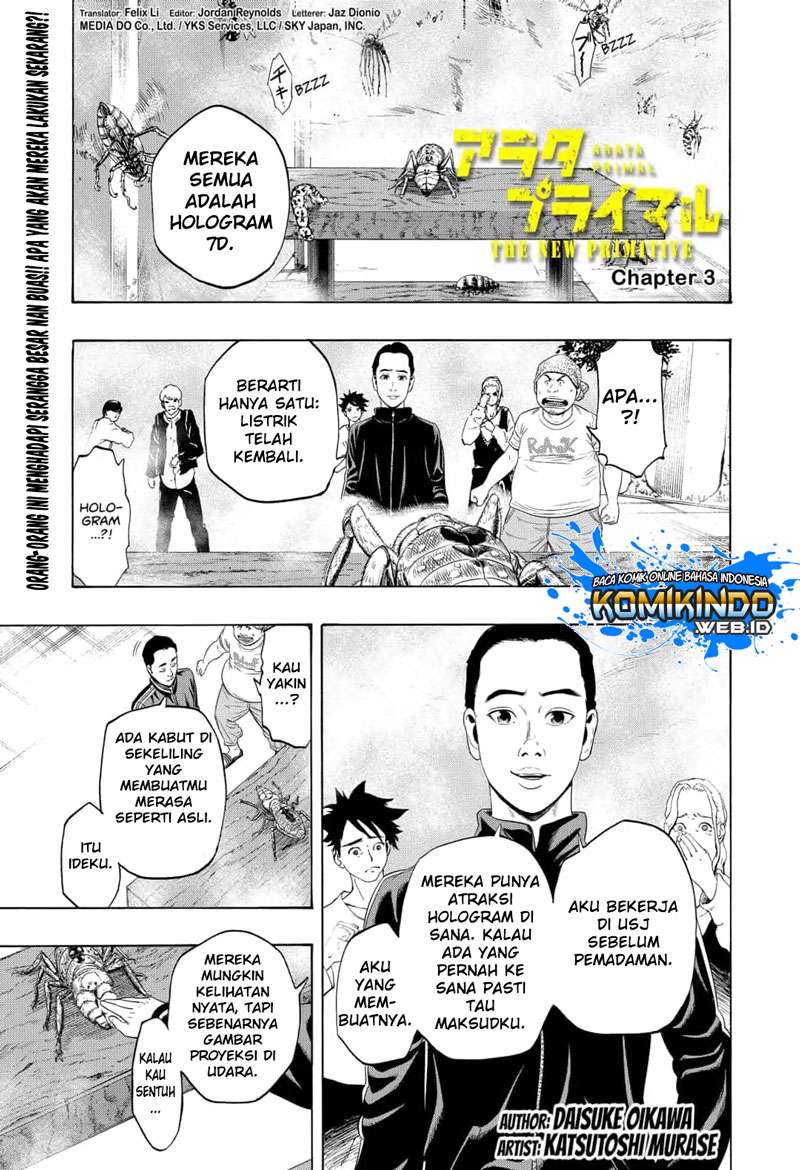 Baca Arata Primal: The New Primitive Chapter 03 Gambar 2
