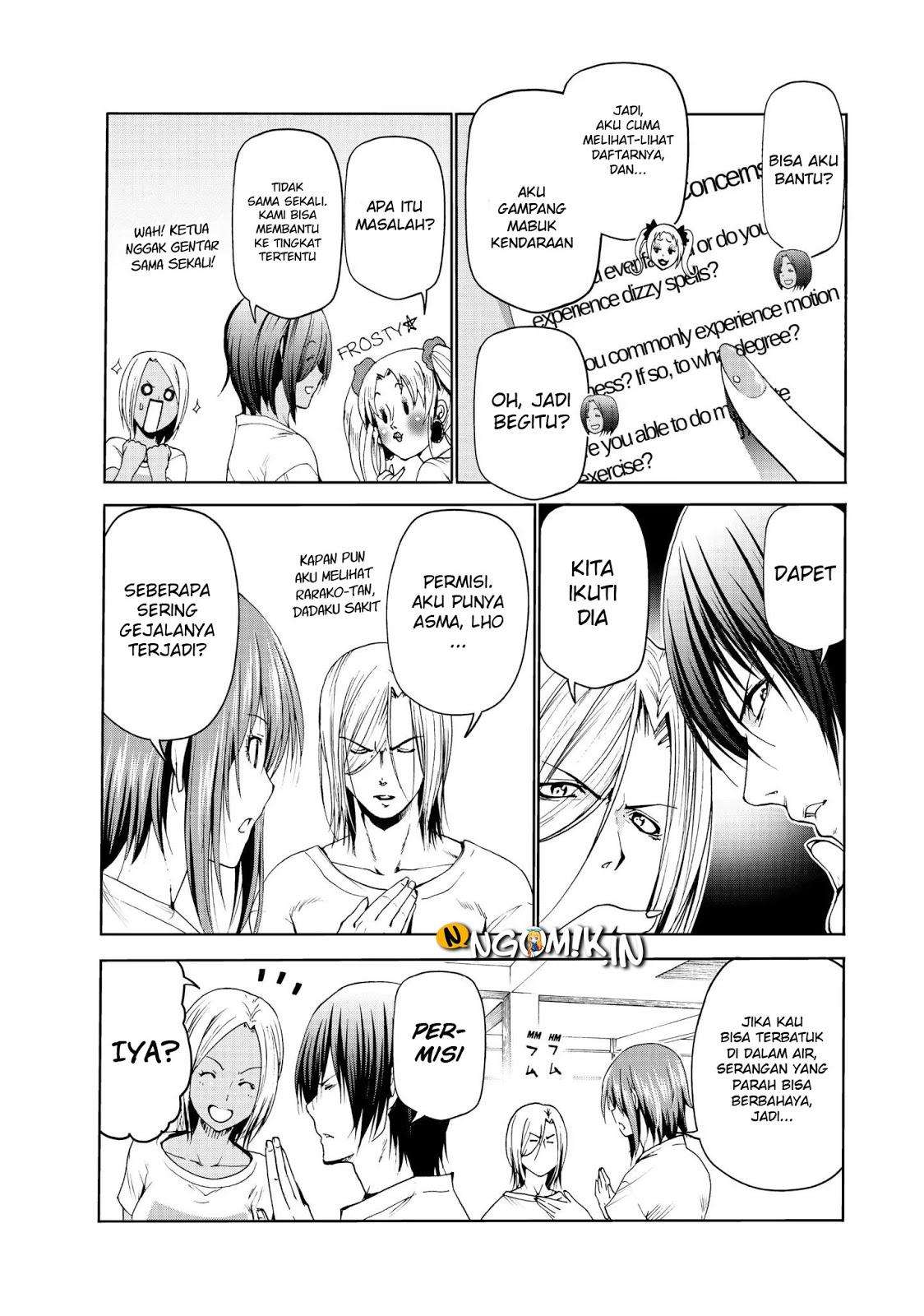 Grand Blue Chapter 51 Gambar 14