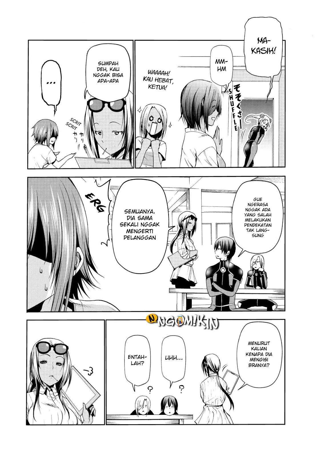 Grand Blue Chapter 51 Gambar 19