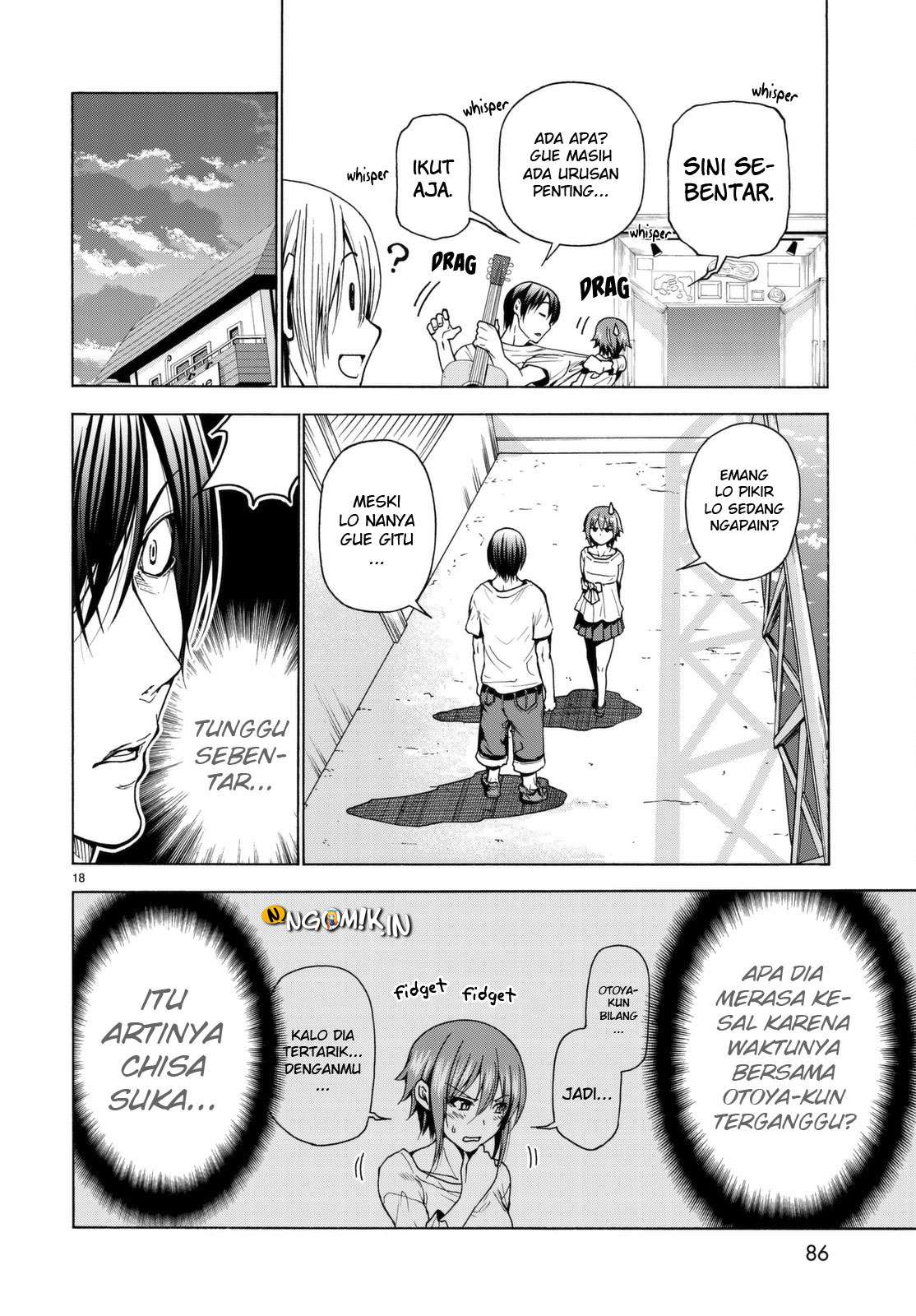 Grand Blue Chapter 36 Gambar 23