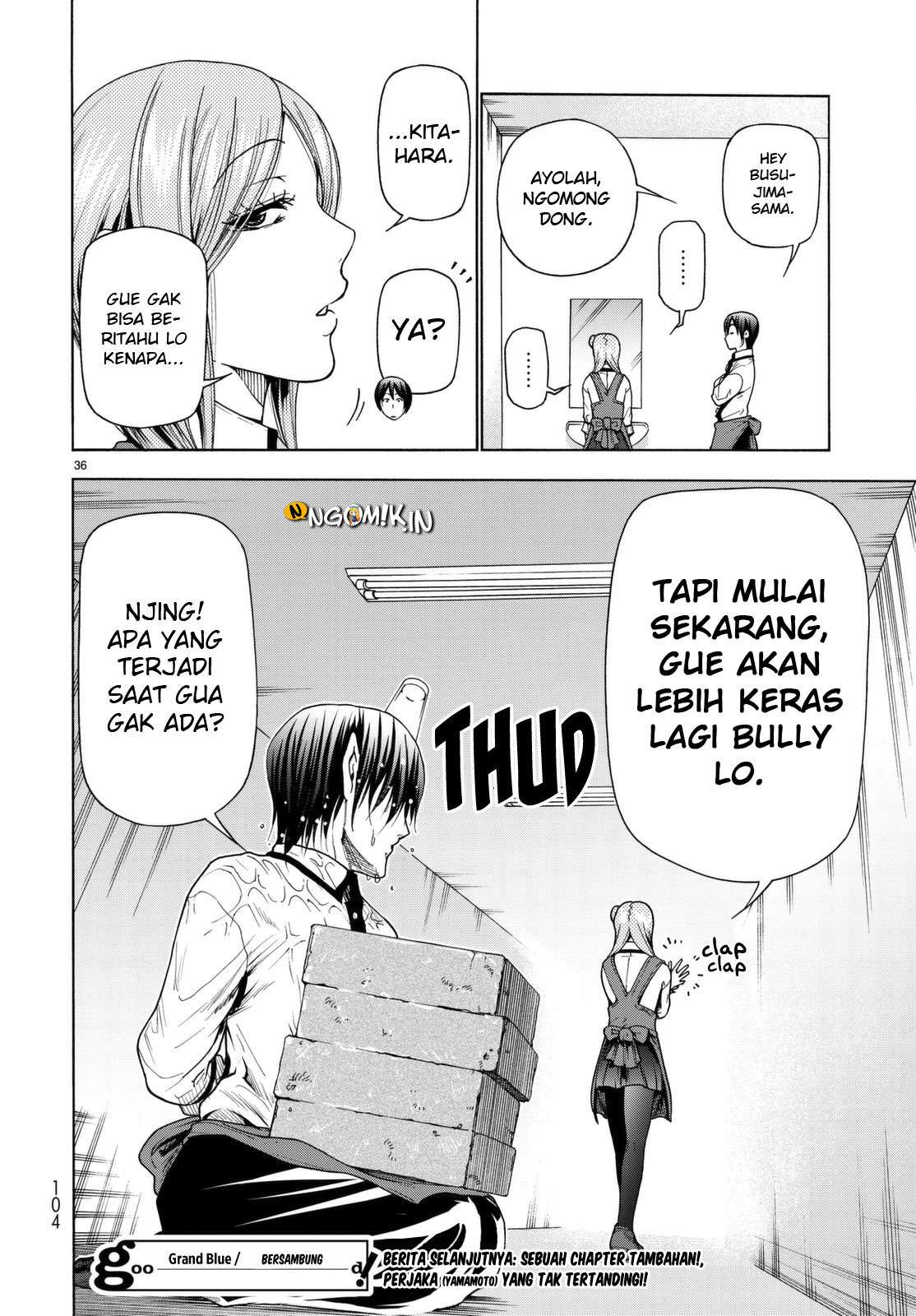 Grand Blue Chapter 36 Gambar 41