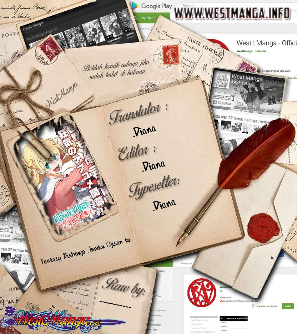 Baca  Fantasy Bishoujo Juniku Ojisan Chapter 09 Gambar 2