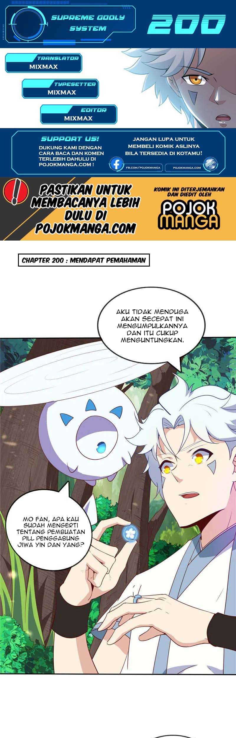 Baca Komik Supreme Godly System Chapter 200 Gambar 1