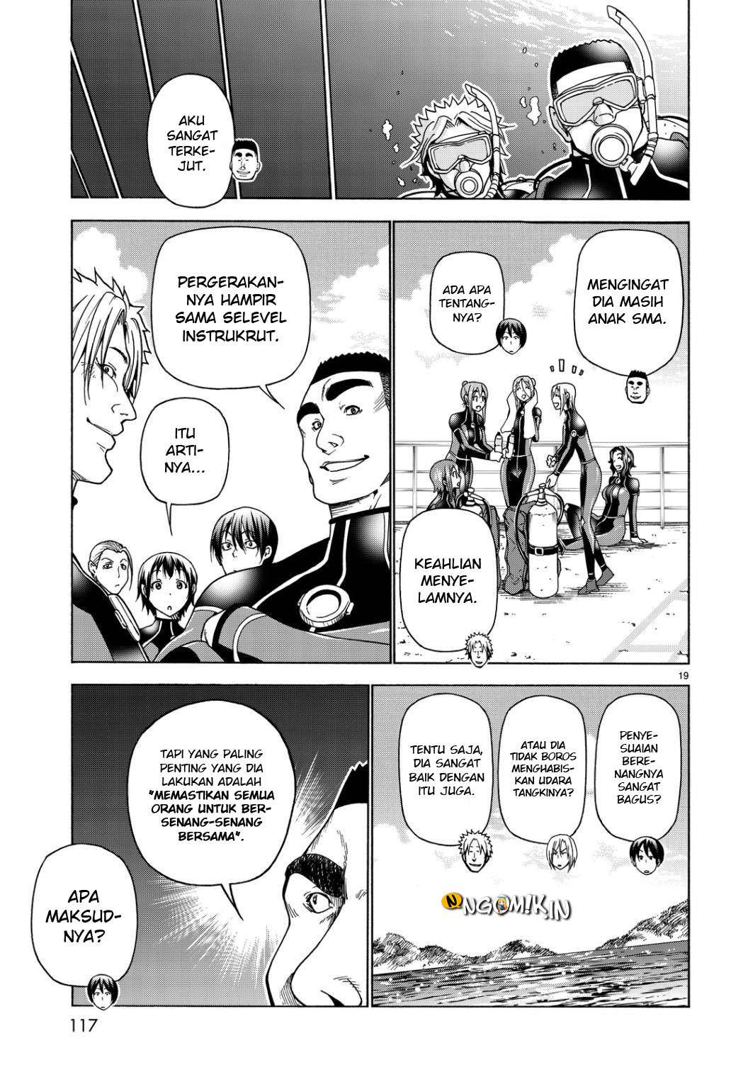 Grand Blue Chapter 35 Gambar 23