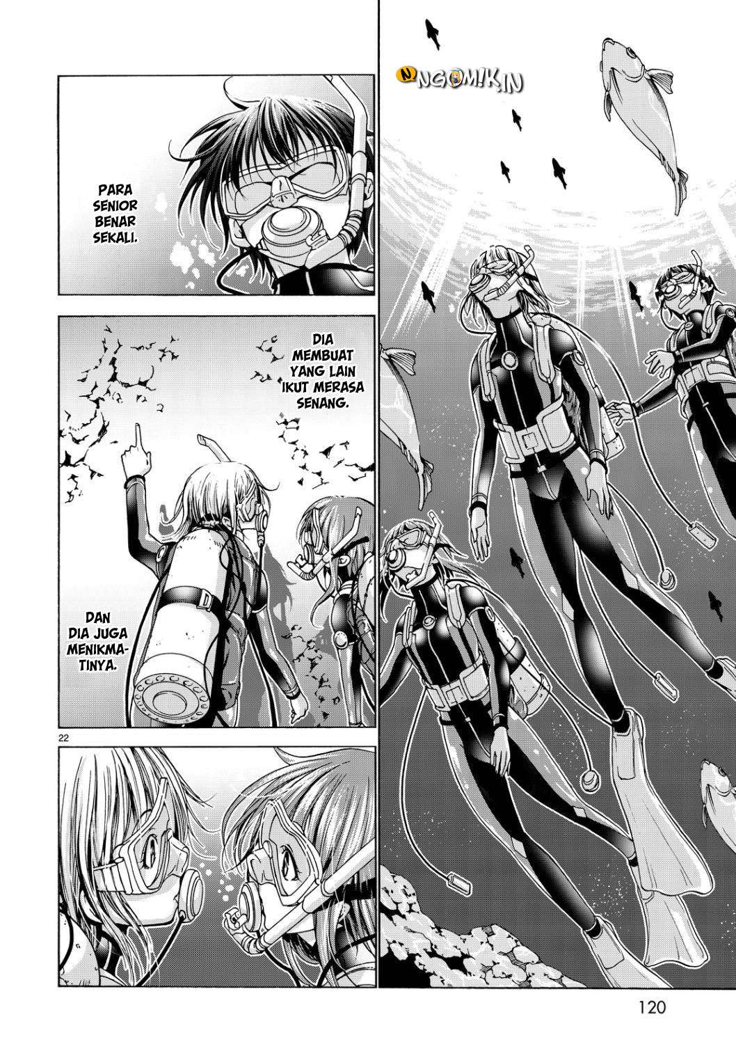 Grand Blue Chapter 35 Gambar 26
