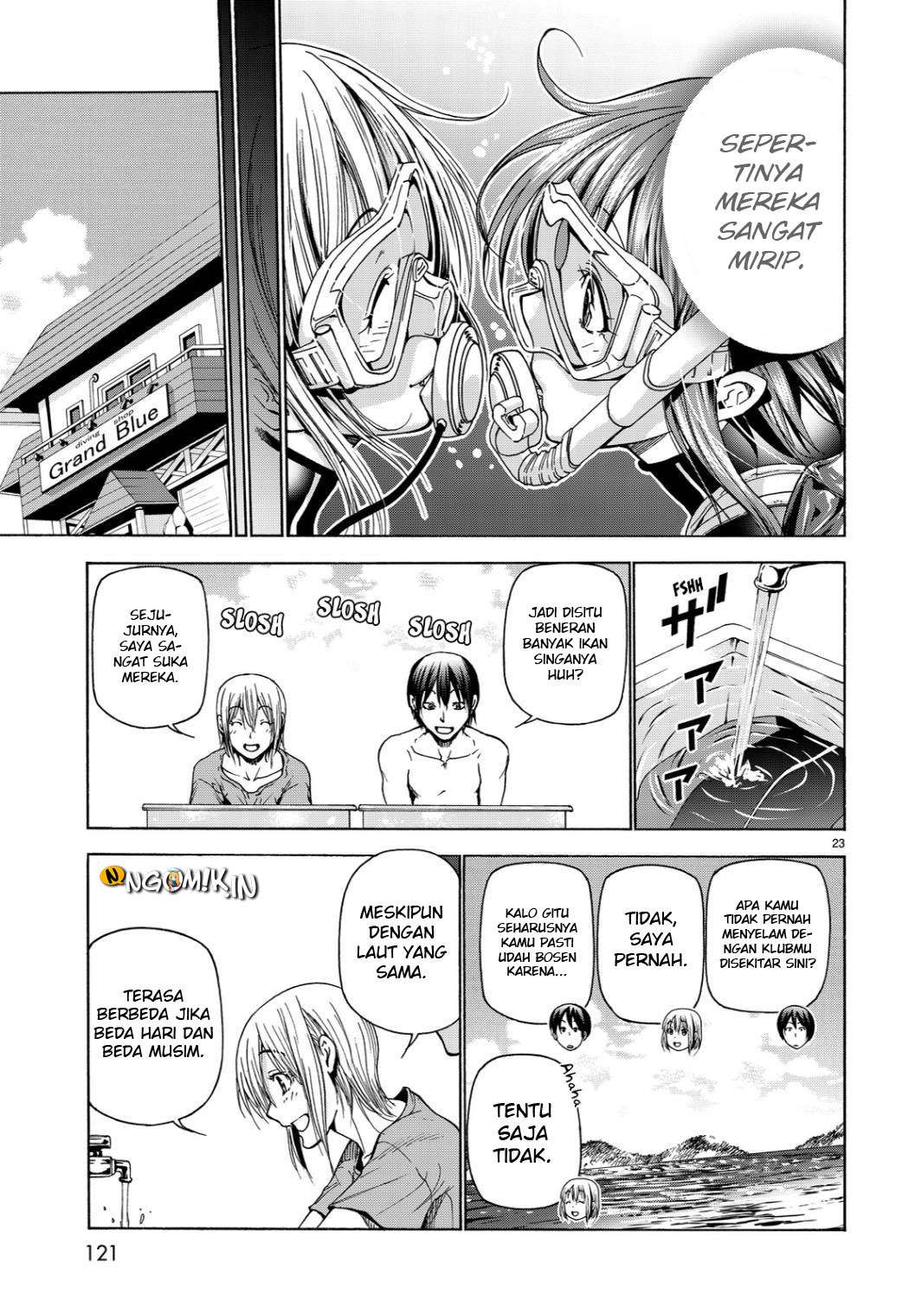 Grand Blue Chapter 35 Gambar 27