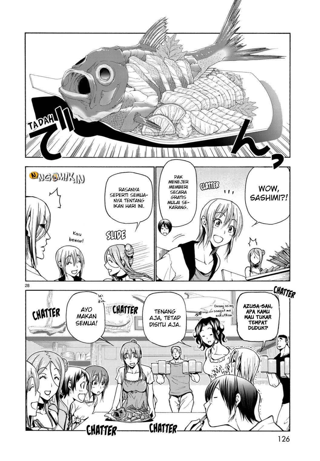 Grand Blue Chapter 35 Gambar 32