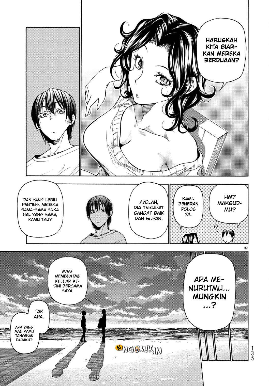 Grand Blue Chapter 35 Gambar 41