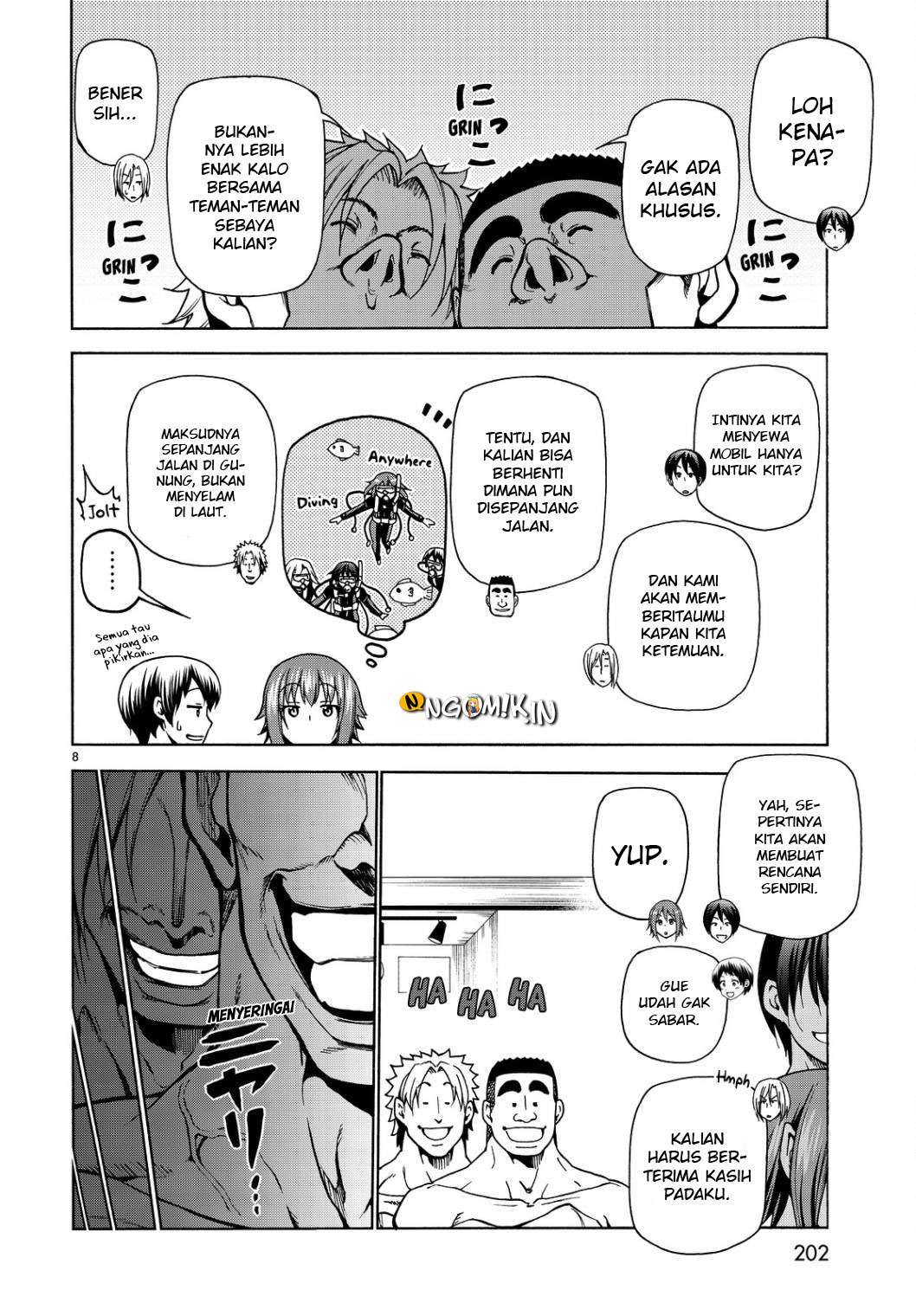 Grand Blue Chapter 33 Gambar 11