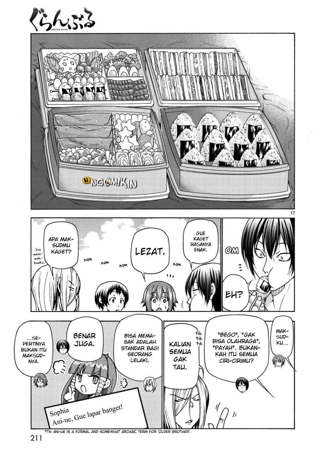 Grand Blue Chapter 33 Gambar 20