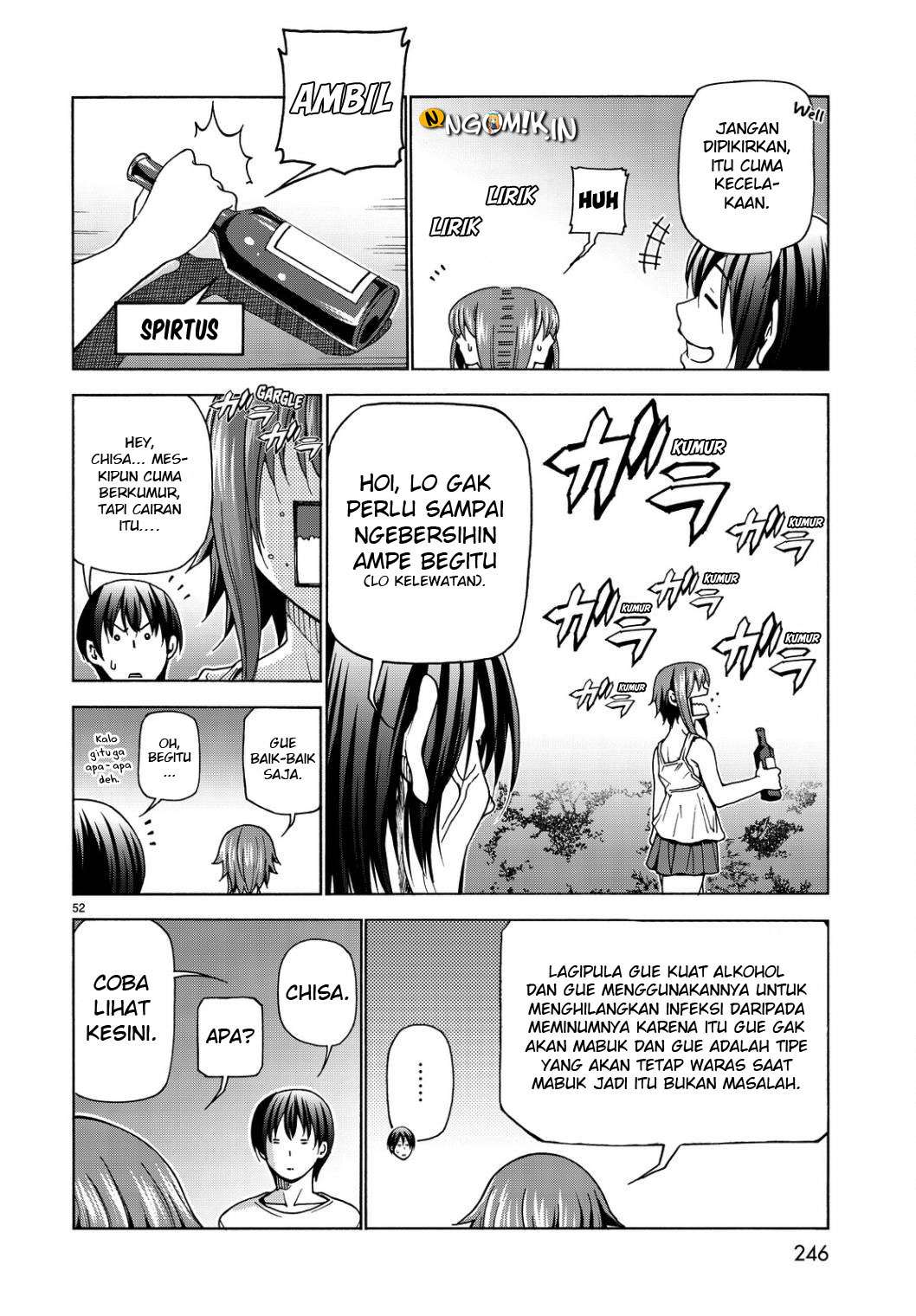 Grand Blue Chapter 33 Gambar 54